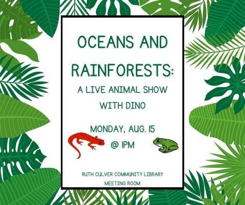 oceans and rainforests