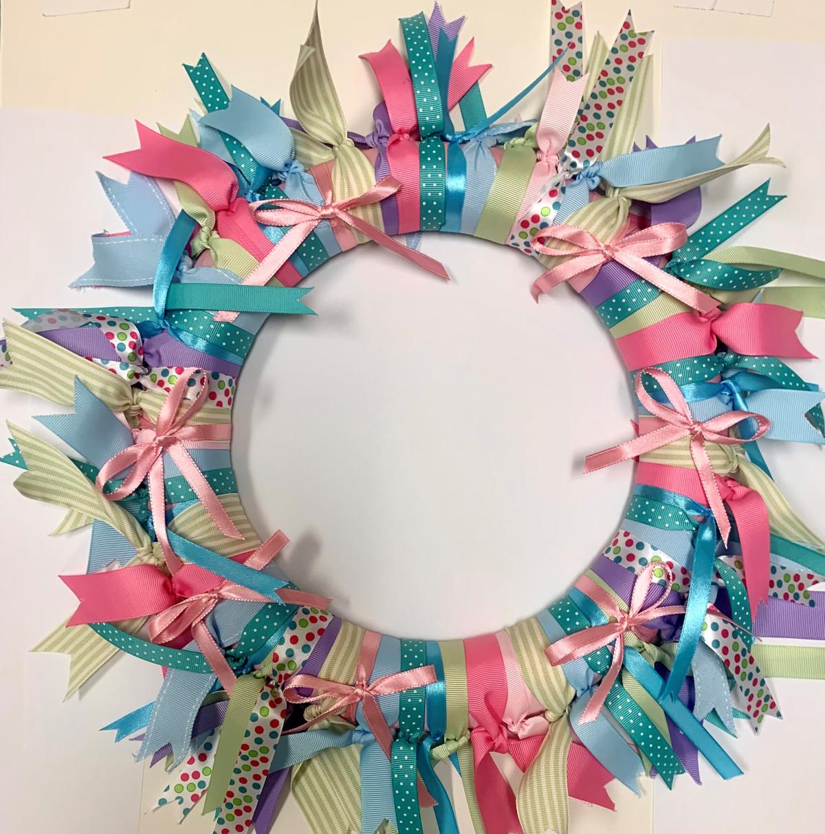 ribbon wreath