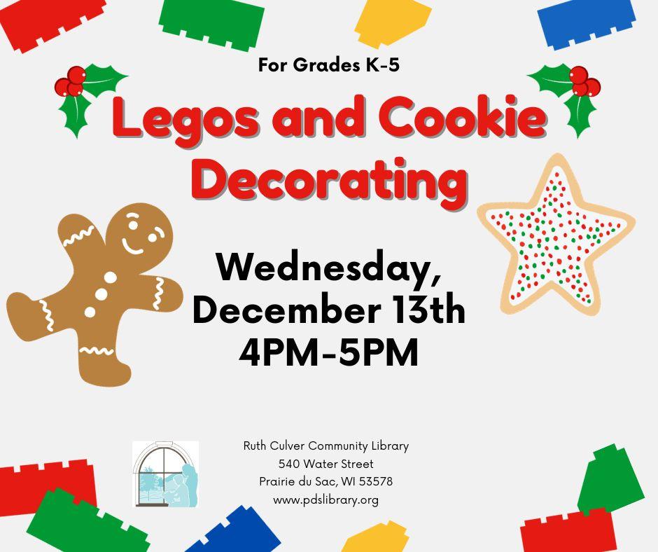 legos and cookies