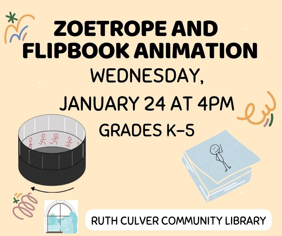 Zoetrope and Flipbook Animation