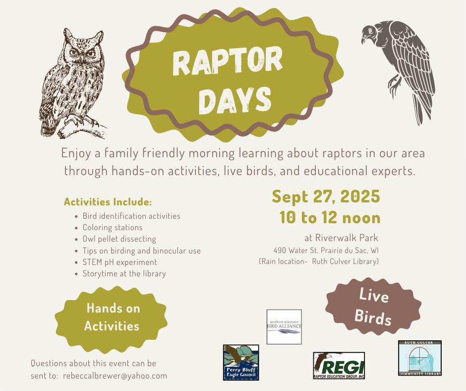 raptor day events